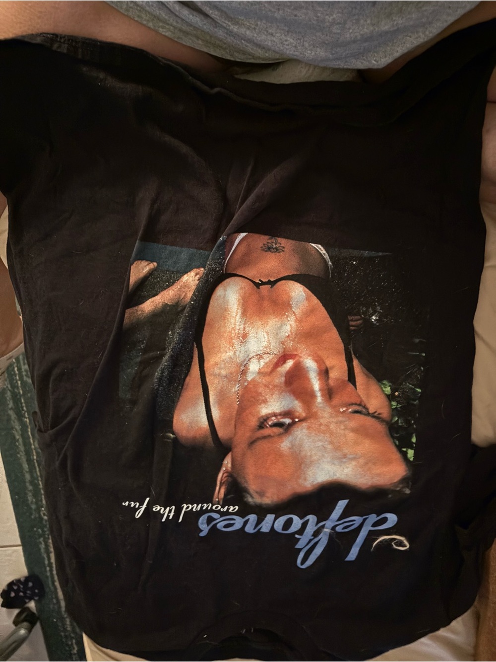 Official Deftones Around the Fur Graphic Band Tee Medium